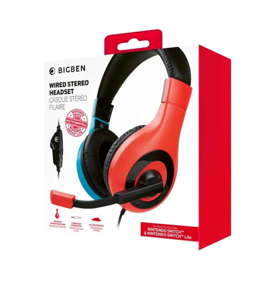 Stereo gamingheadset V1 for Nintendo Switch™/ Switch™ Lite