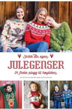 Strikk din egen julegenser, 24 flotte plagg til høytiden