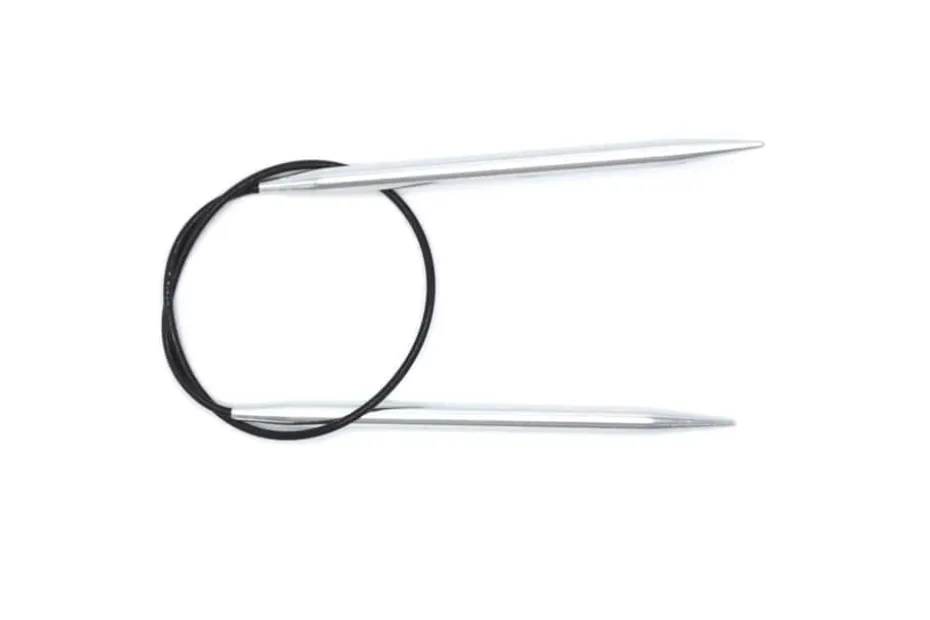 Strikkepinne rundpinne aluminium