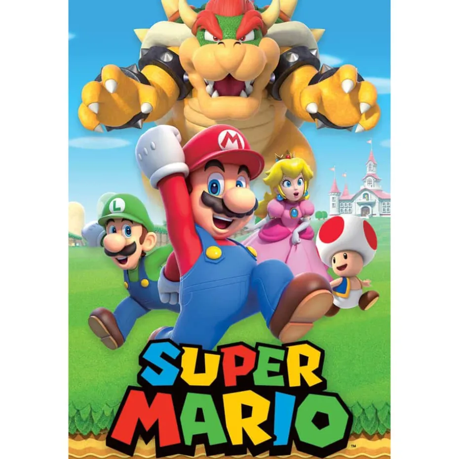 Super Mario (Character Montage) plakat