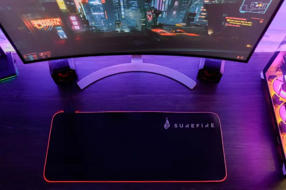 SureFire Silent Flight RGB-680 gamingmusematte