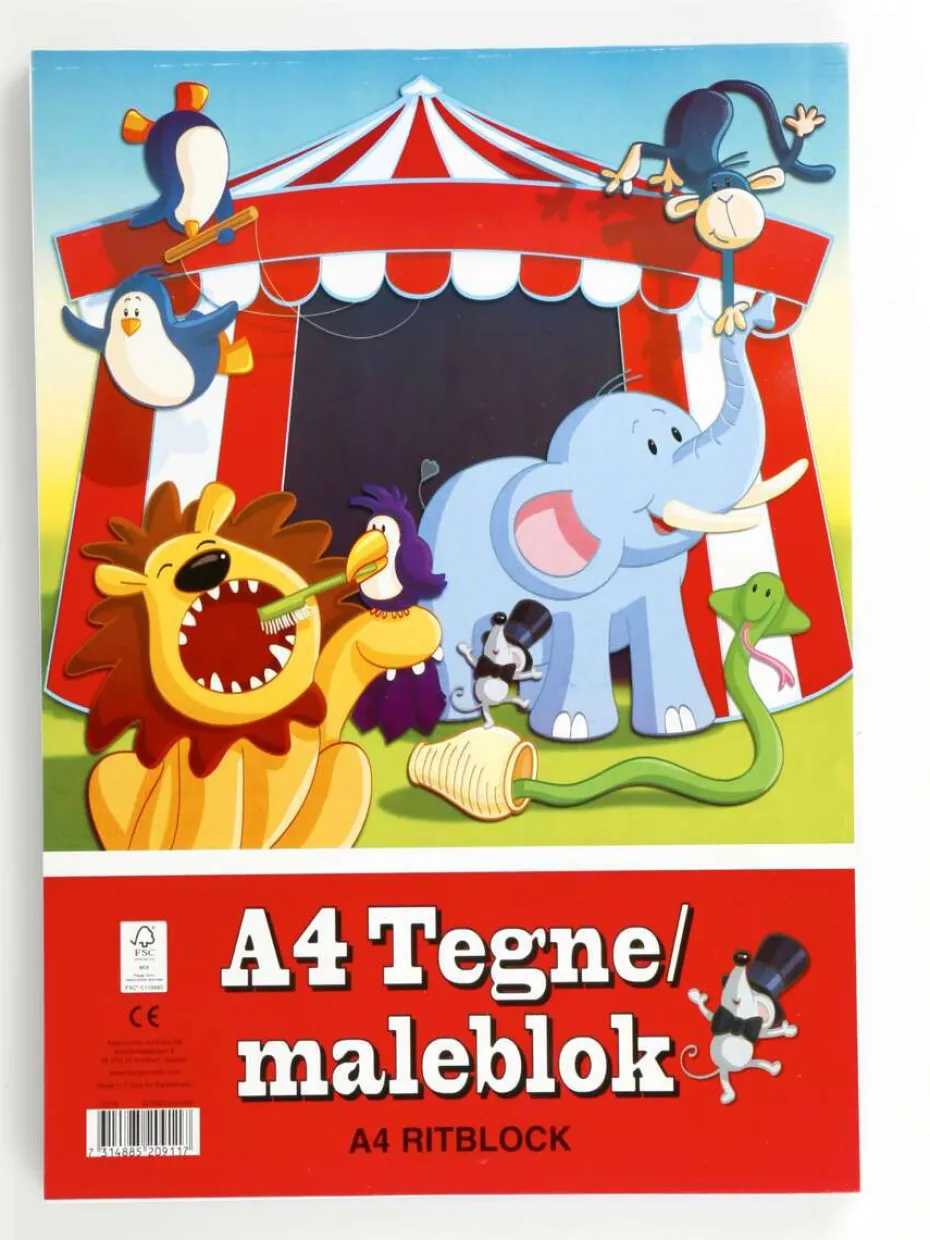 Tegneblokk A4