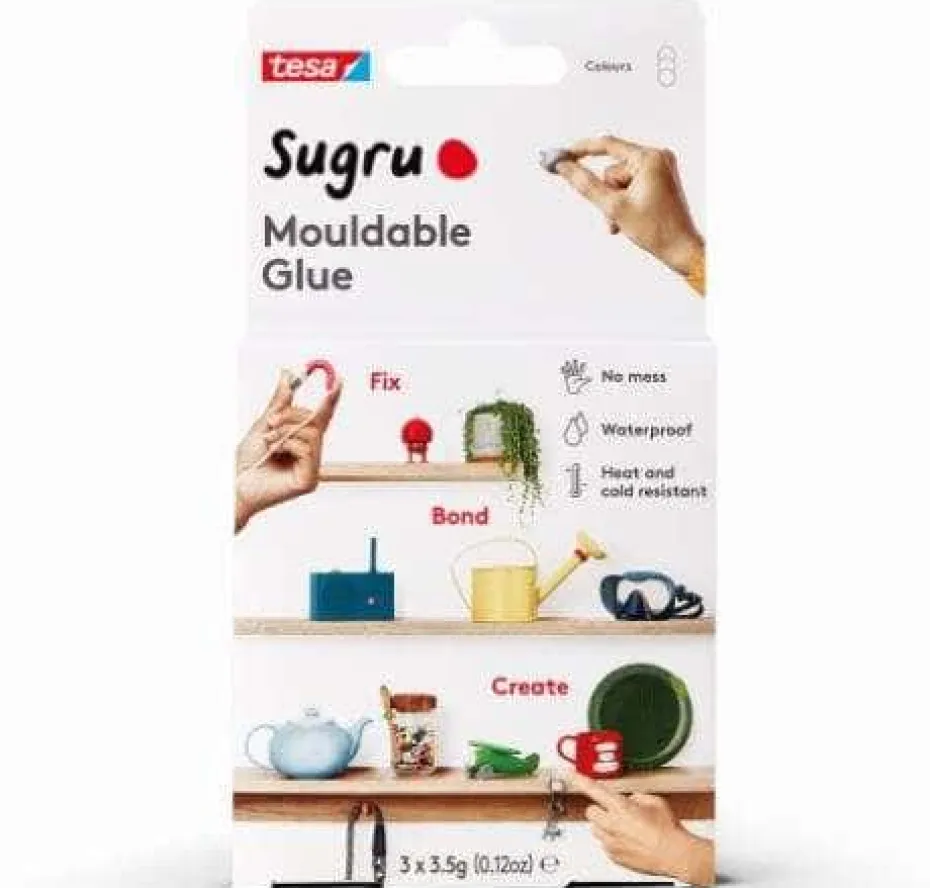 Tesa formbart lim, 3-pk