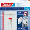 tesa® Powerstrips fliser og metall 4 kg justerbar limspiker 2-pk