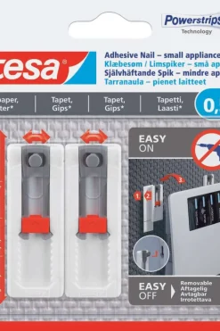 tesa® Powerstrips small tapet limspiker 2-pk
