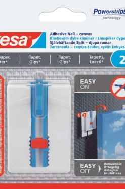 tesa® Powerstrips tapet og gips 2 kg limspiker 2-pk