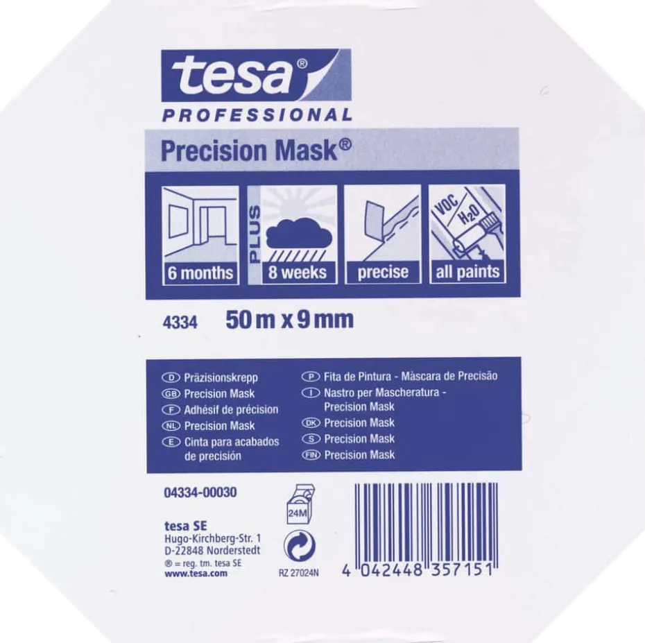 tesa® Malertape Precision Indoor 50 x 9mm