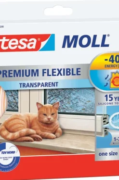 tesa® Premium Flexible transparent tetningslist