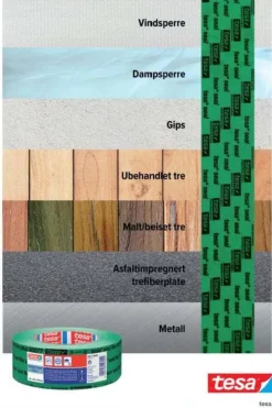 tesa®® Professional damp- og vindsperre tape