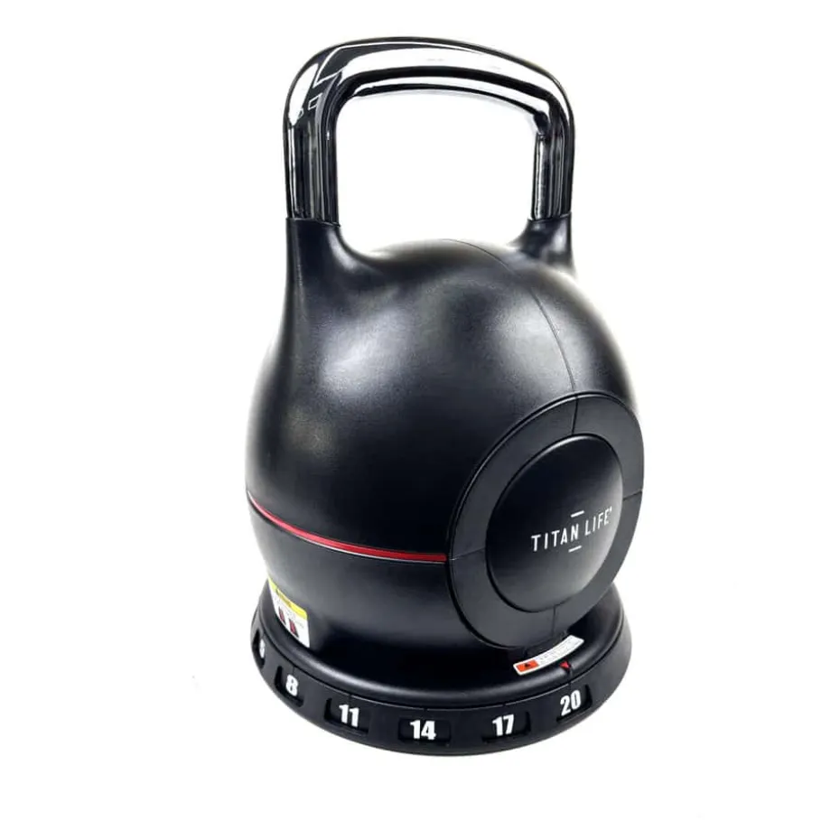 TITAN LIFE justerbar kettlebell 2-20 kg