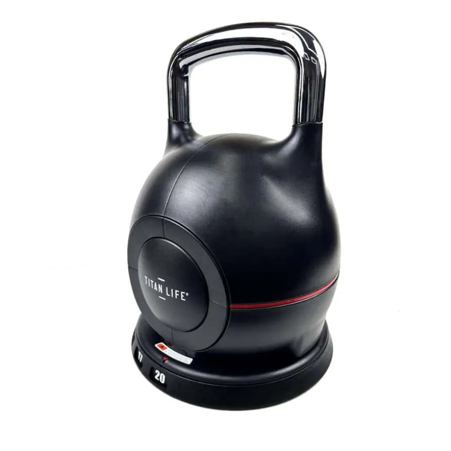 TITAN LIFE justerbar kettlebell 2-20 kg