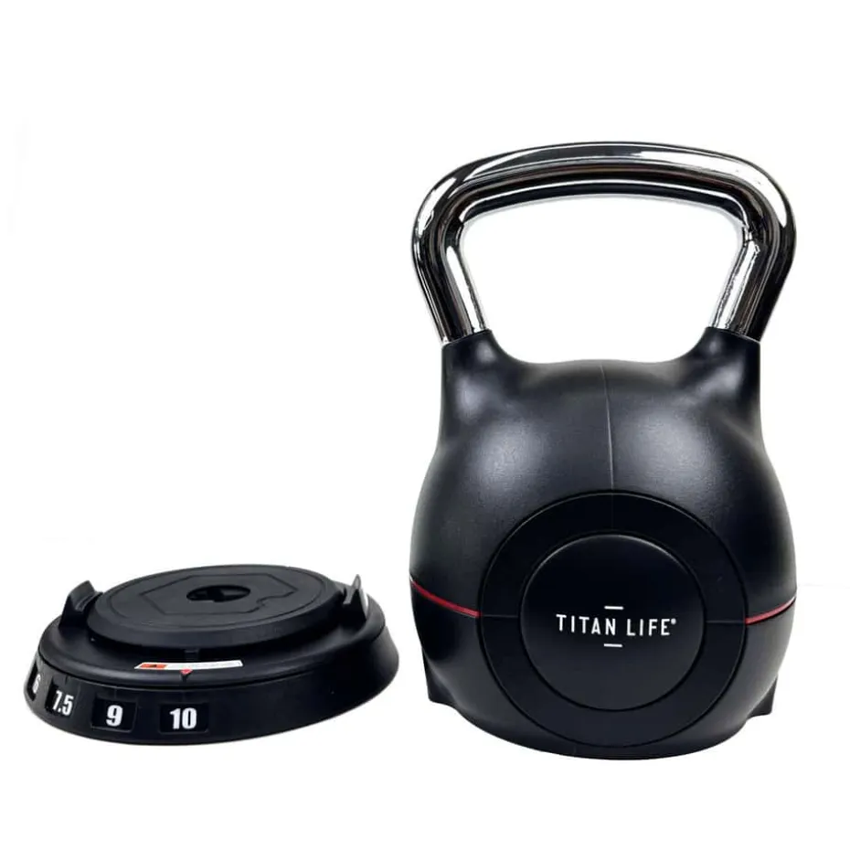 TITAN LIFE justerbar kettlebell 1,5-10 kg