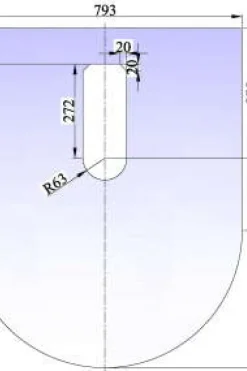 Tolmer gulvplate 793x980x6 mm
