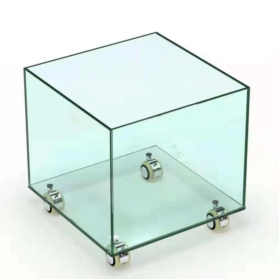 Tolmer vedboks i glass