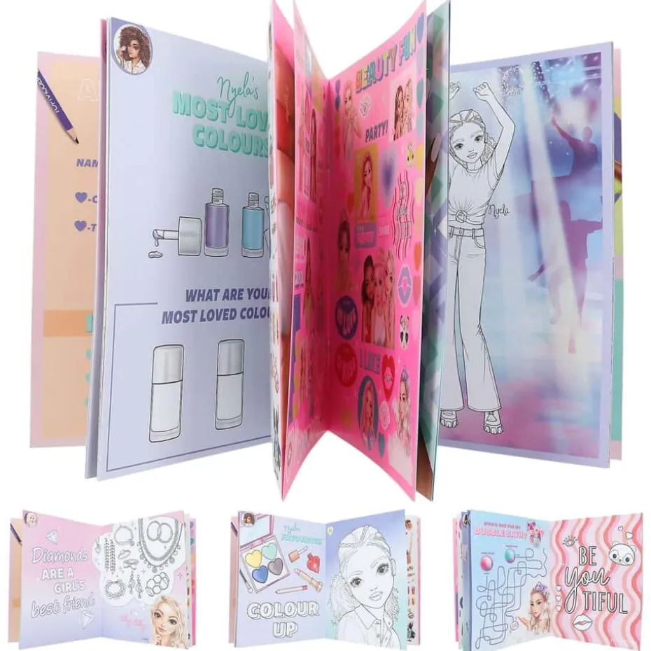 TOPModel BEAUTYFUN fargeleggingsbok