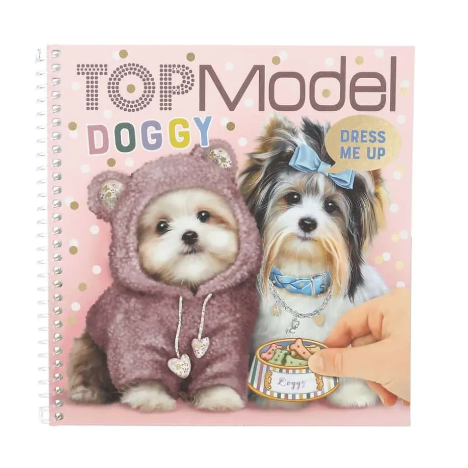 TOPModel Dress Me Up klistremerkebok DOGGY