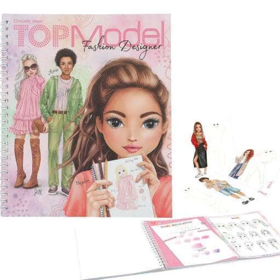 TOPModel Fashion Designer tegnebok