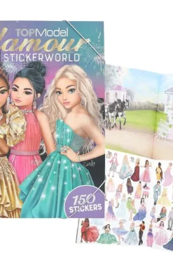 TOPModel Glamour klistremerkebok