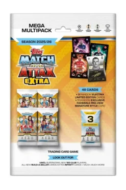 Topps Match Attax Extra 2025/26 Mega Multipack samlekort