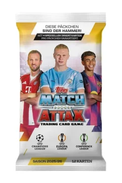 Topps Match Attax UEFA Champions League Premium Booster pack samlekort