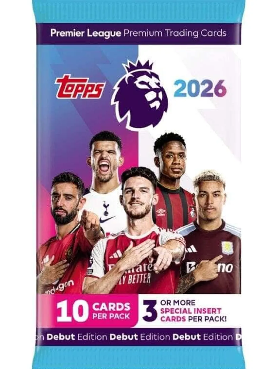 Topps Match Attax UEFA Premier League Premium Booster Pack samlekort