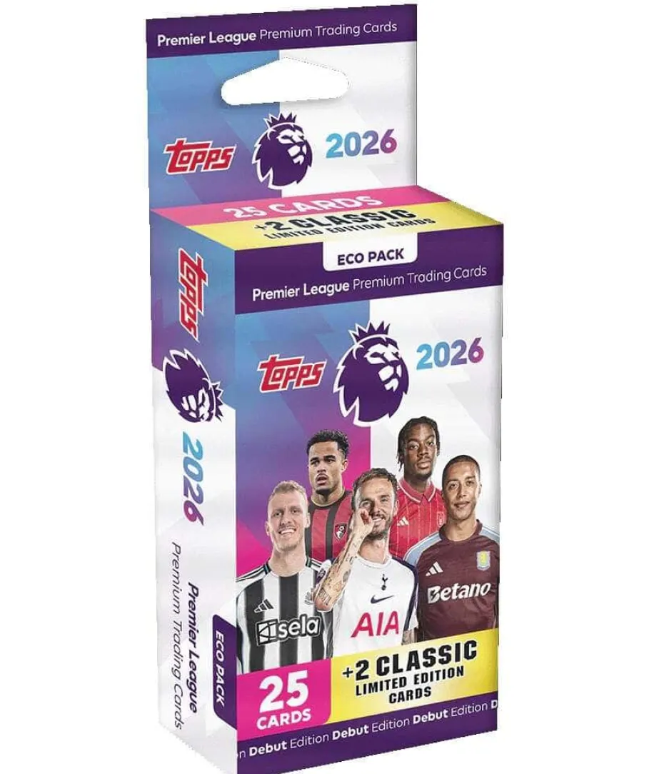 Topps Match Attax UEFA Premier League 2026 startpakke samlekort
