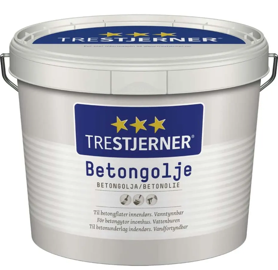 Trestjerner Betongolje