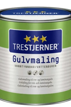 TreStjerner 05/matt gulvmaling