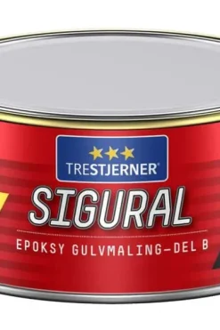 TreStjerner Sigural epoxy del B gulvmaling