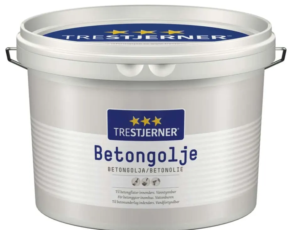 Trestjerner Betongolje