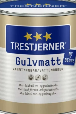 Trestjerner gulvmatt