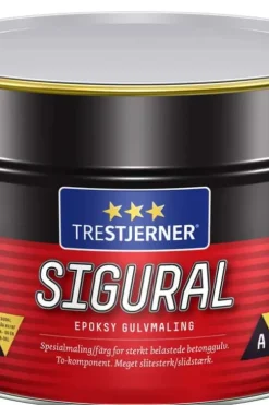 TreStjerner Sigural epoxy del A gulvmaling