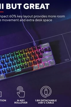 Trust GXT 867 ACIRA gamingtastatur
