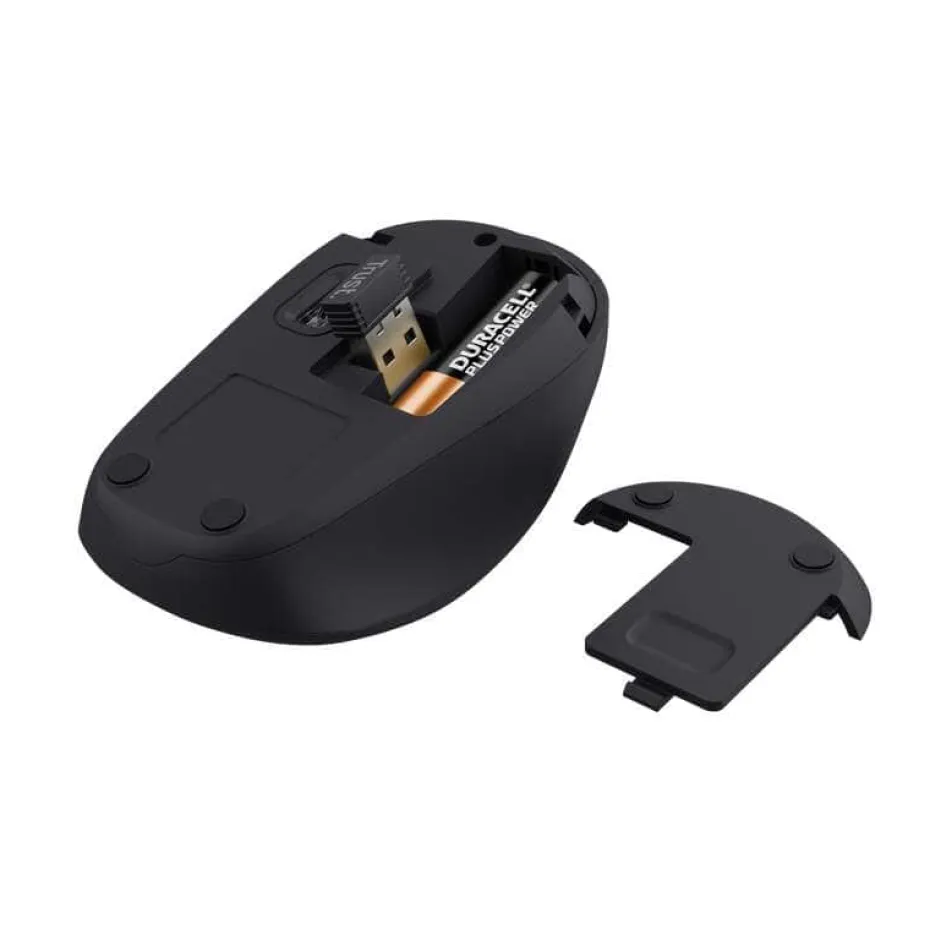 Trust Yvi+ Silent Wireless mus