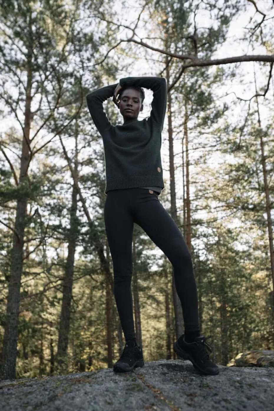 Tufte Maple turtights dame