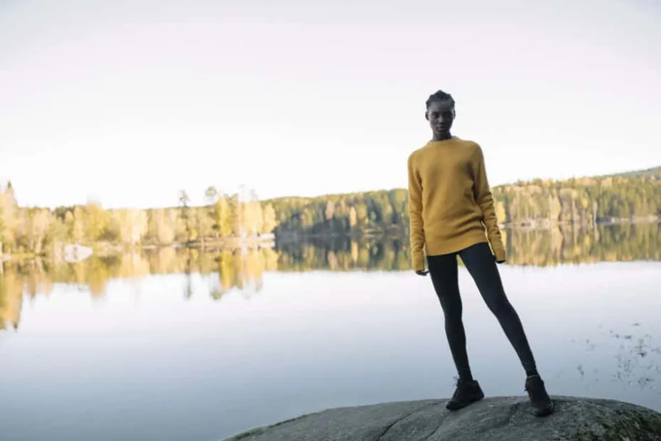 Tufte Maple turtights dame