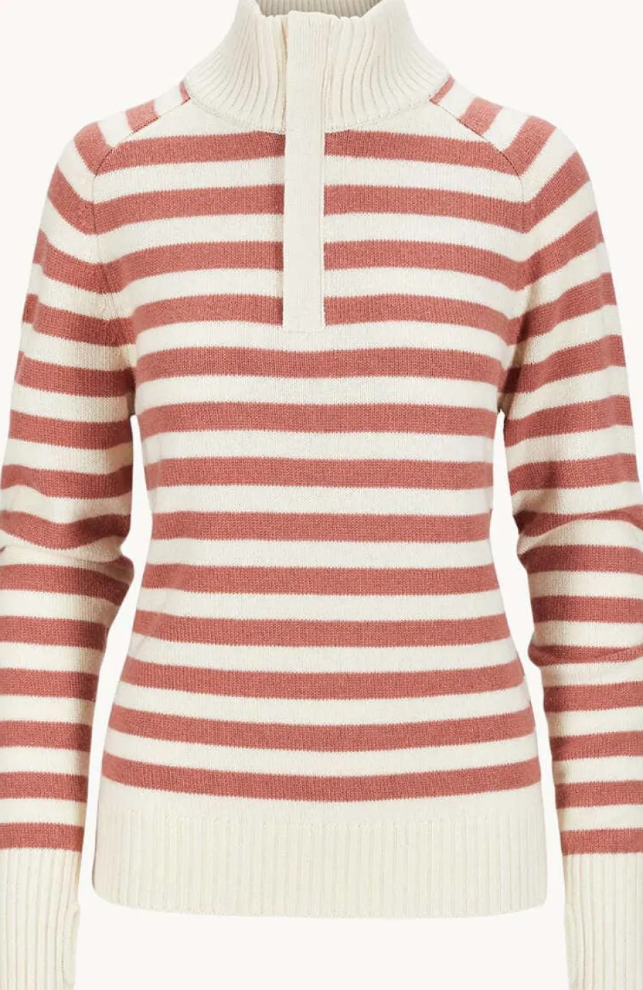 Tufte Robin 1/2 zip ullgenser dame