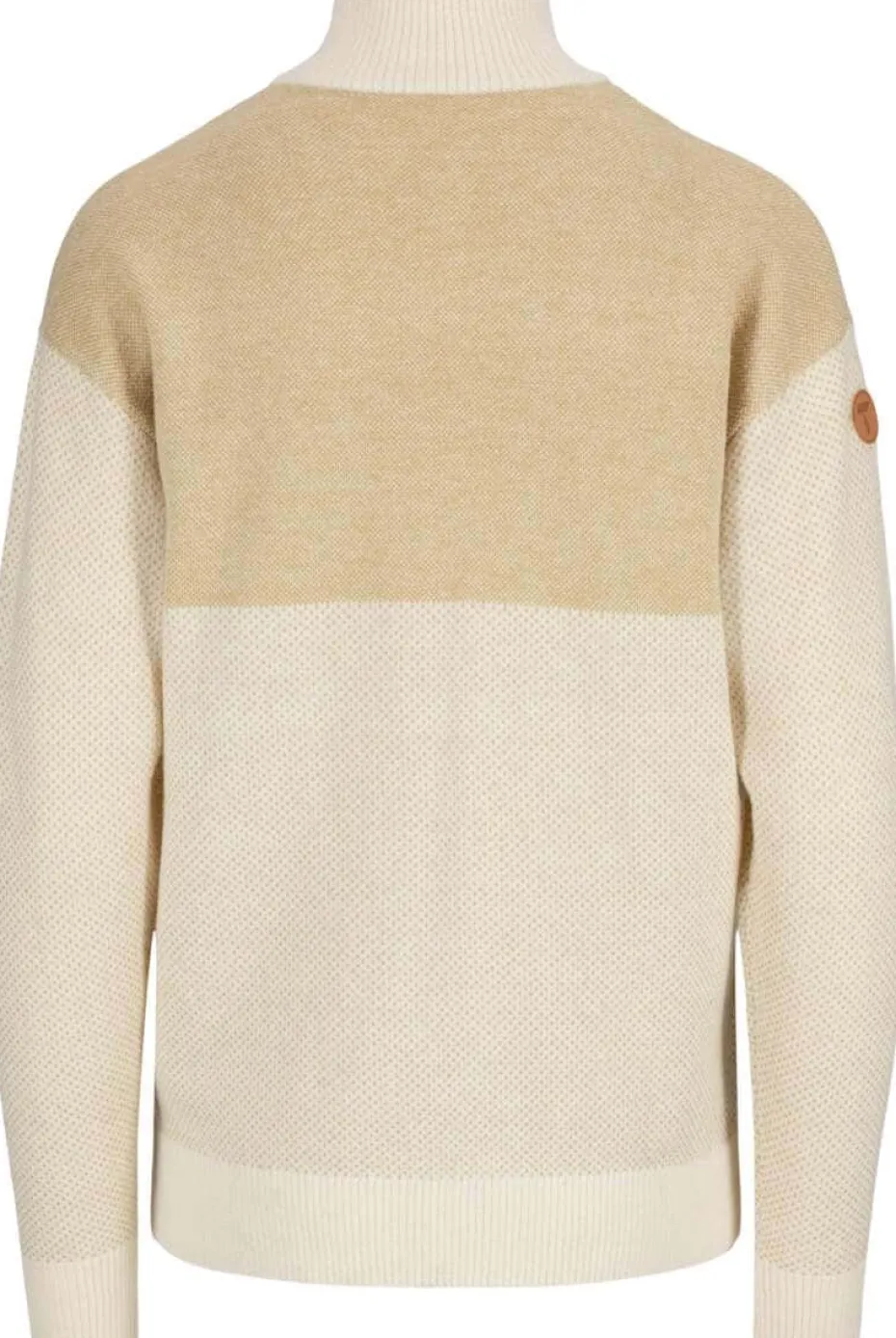 Tufte Robin Stitch half-zip ullgenser dame