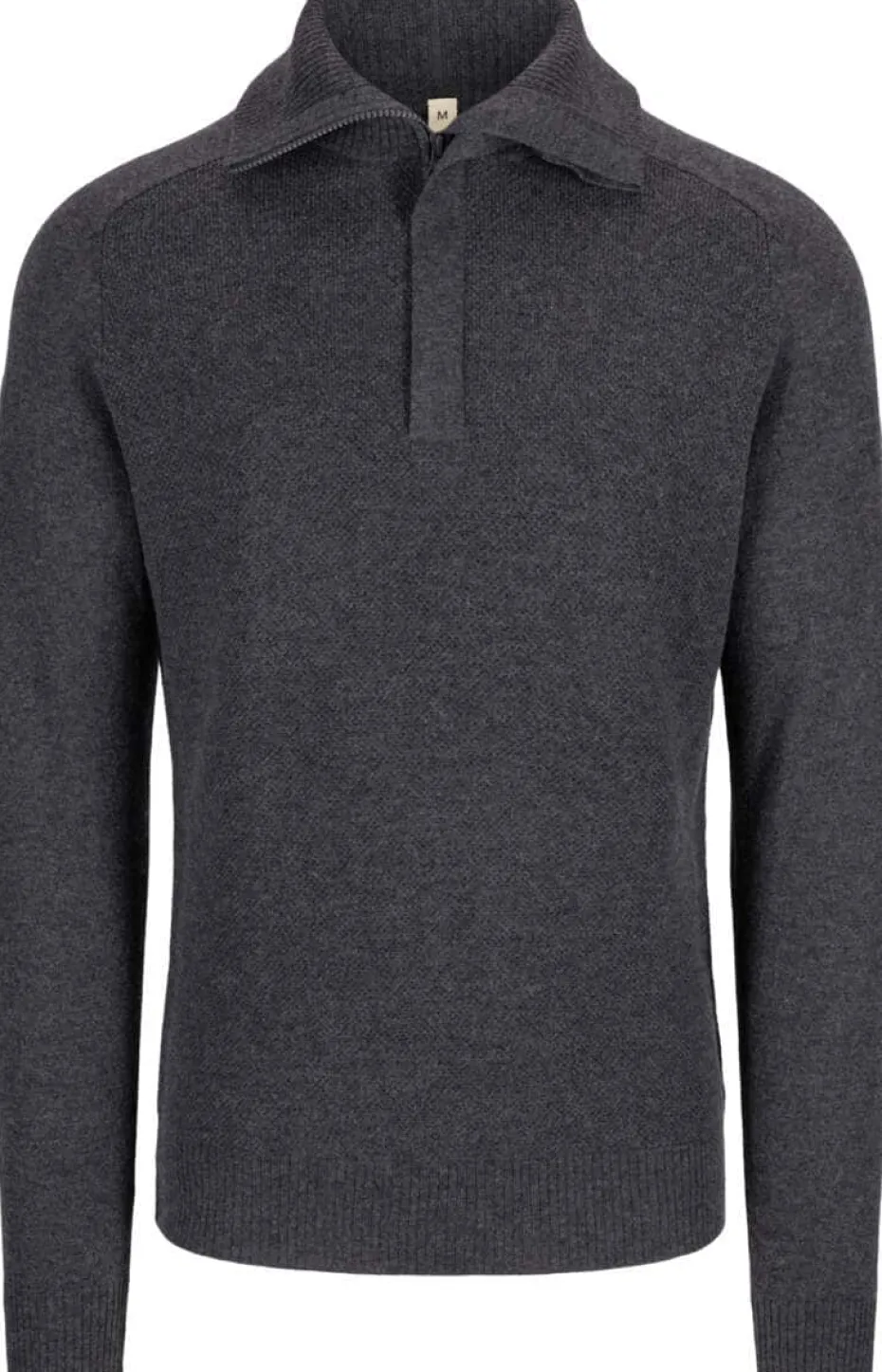 Tufte Robin Stitch half-zip ullgenser herre