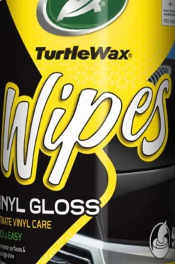 Turtle Wax vinyl gloss wipes
