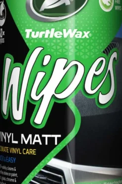 Turtle Wax wipes vinyl matt