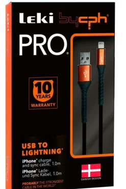 USB til lightning ladekabel