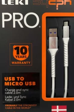 USB til mikro-USB ladekabel