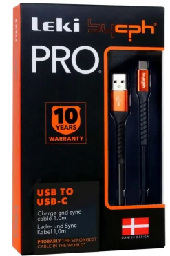 USB til USB-C ladekabel