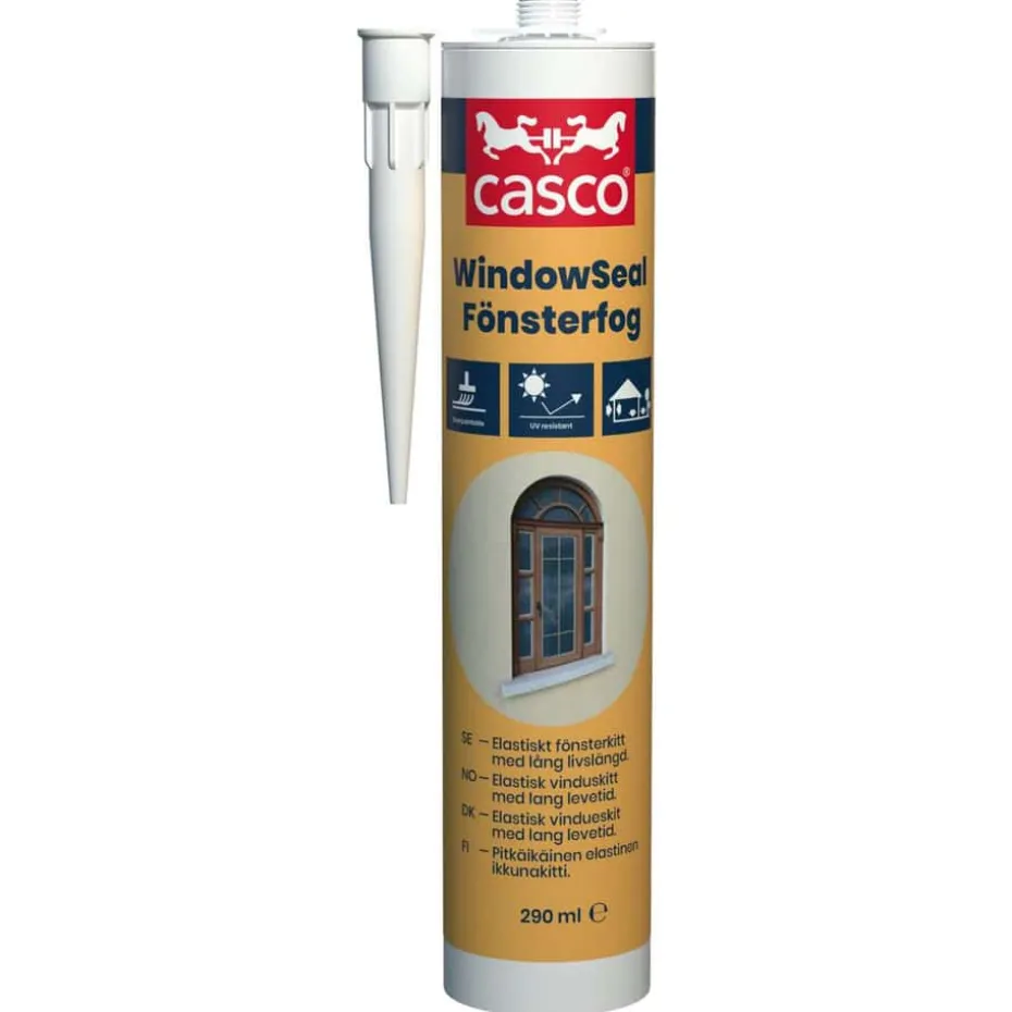 Vinduskitt Casco WindowSeal, hvit
