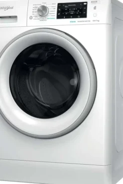 Whirlpool FFWDD 1076258 SV EE kombinert vaskemaskin/tørketrommel