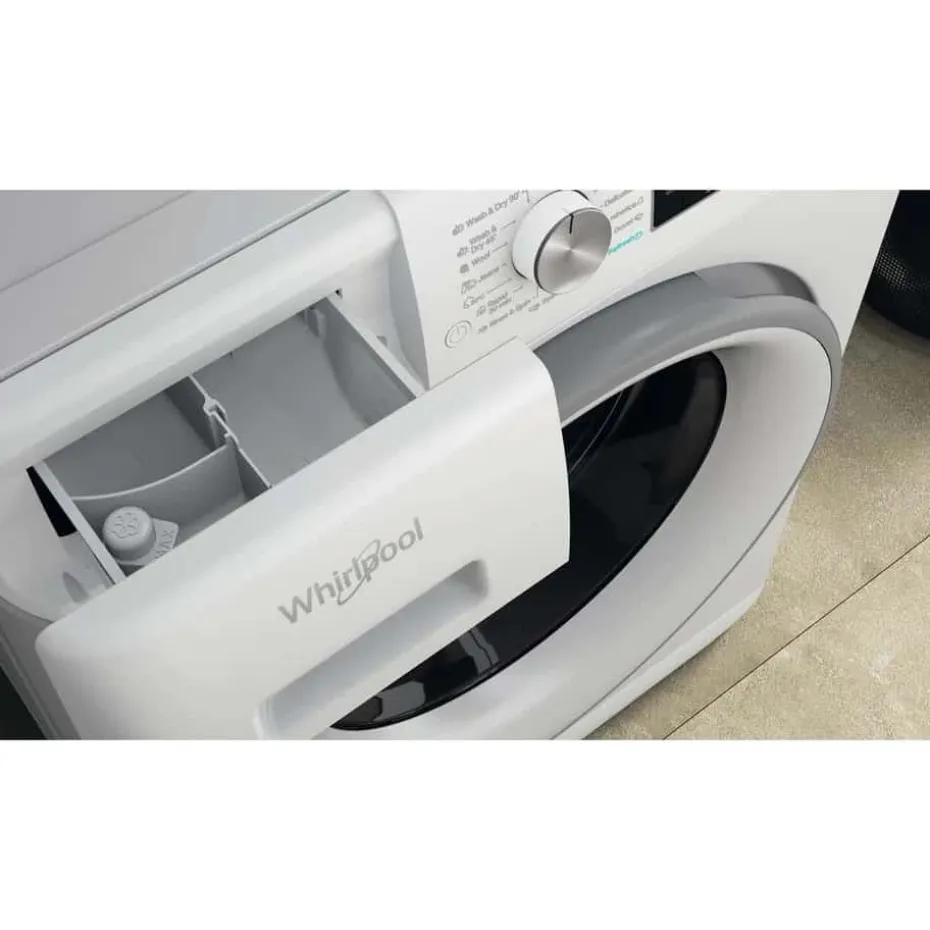 Whirlpool FFWDD 1076258 SV EE kombinert vaskemaskin/tørketrommel