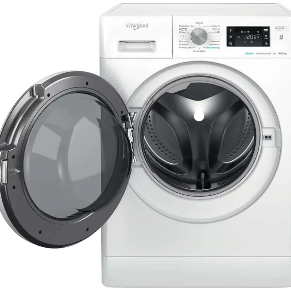Whirlpool FFWDB 964369 WV EE kombinert vaskemaskin/tørketrommel