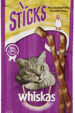 Whiskas® Sticks Kylling 18g