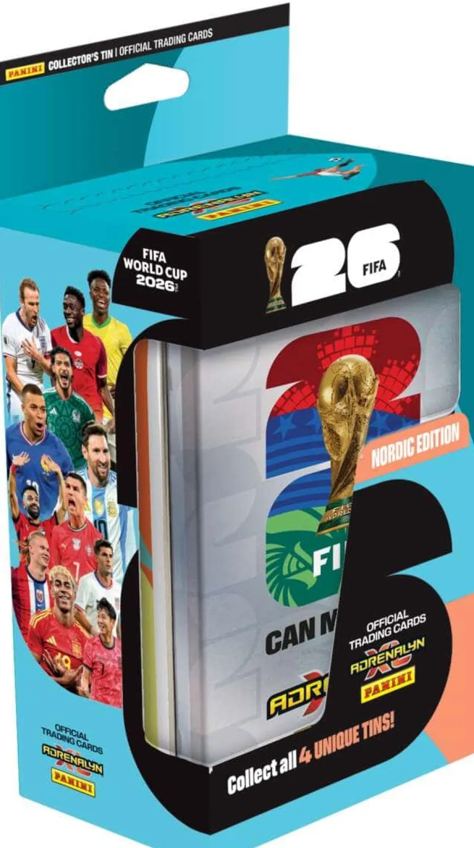 World Cup 2026 Mega Tin Adrenalyn XL fotballkort